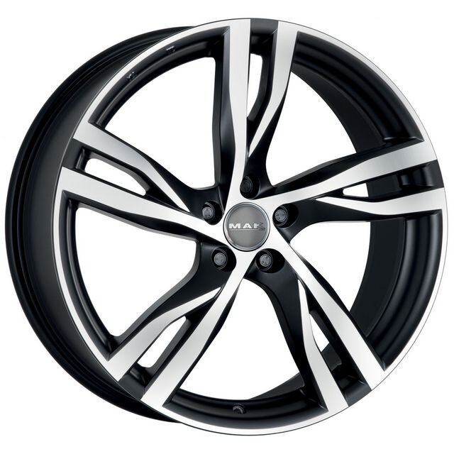 Литі диски Mak Stockholm R18 W8 PCD5x108 ET45 DIA63.4 (ice black)-зображення-1