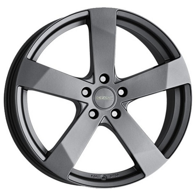 Литі диски Dezent TD R14 W6 PCD5x100 ET38 DIA57.1 (graphite)-зображення-1