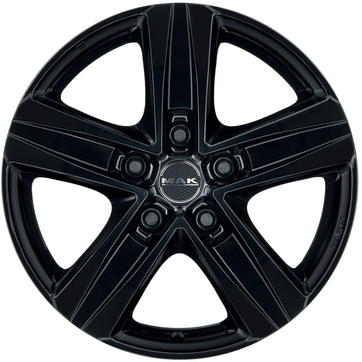 Литі диски Mak Stone 5 R16 W6.5 PCD5x108 ET46 DIA65.1 (black)-зображення-3
