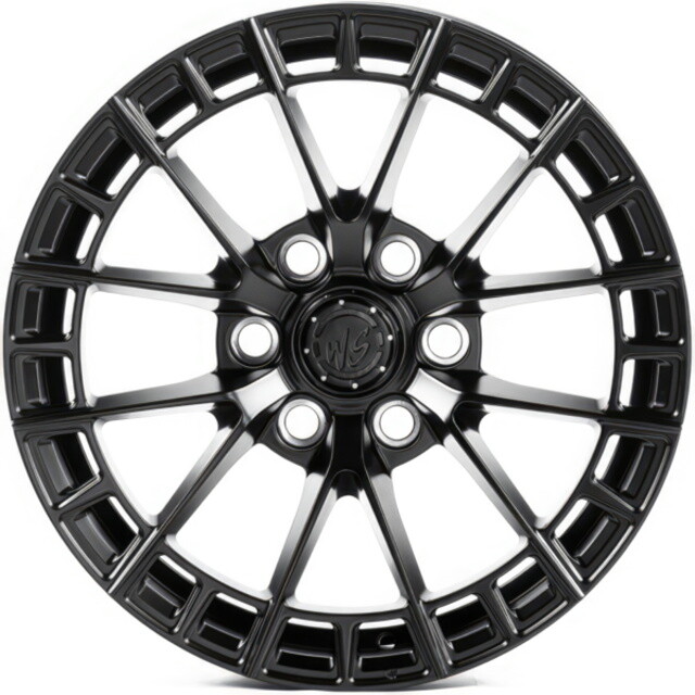 Литі диски WS Forged WS6-116C R18 W8.5 PCD6x139.7 ET35 DIA95.1 (satin black)-зображення-1