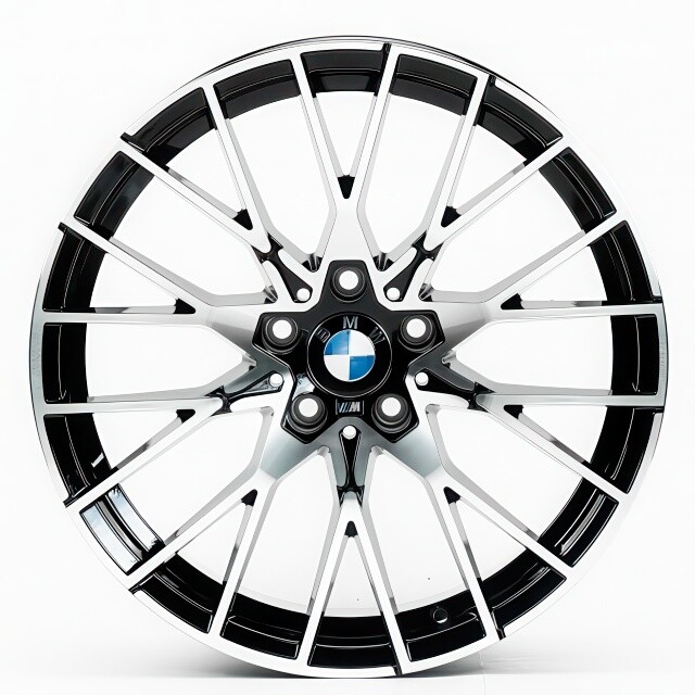 Литі диски Replica BMW (B0279) R18 W8 PCD5x112 ET26 DIA66.6 (black machined face)