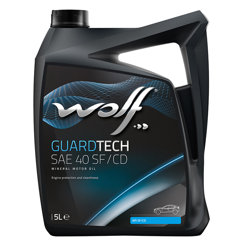 Моторне масло Wolf GuardTech SF/CD SAE 40W (5л.) Моторне масло Wolf GuardTech SF/CD SAE 40W (5л.)