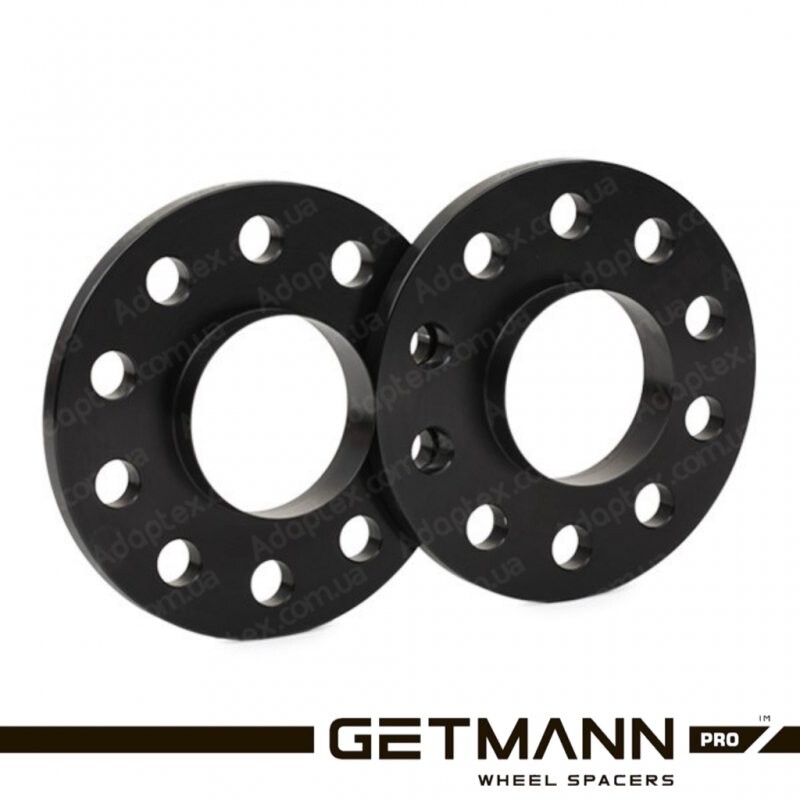 GETMANN | Колісна проставка 10мм PCD 5x112 DIA 66.6 на передню маточину Mercedes-Benz W203; W210; W216; W209; W219; C218; W211; W221; R230; R231; R171; (Кована) тонкий виступ
