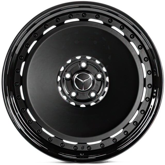 Литі диски WS Forged WS-MR005C R23 W11 PCD5x130 ET20 DIA84 (satin black lip gloss black)-зображення-1