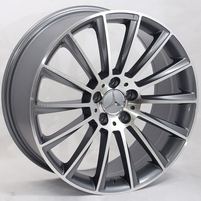 Литі диски Replica Mercedes (BK836) R18 W8.5 PCD5x112 ET35 DIA66.6 (GP)-зображення-1