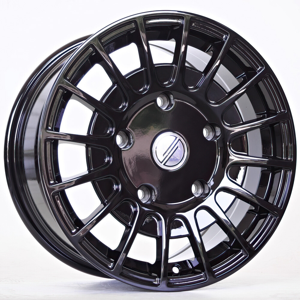 Литі диски GT 6388 R16 W7.5 PCD5x160 ET50 DIA65.1 (gloss black)