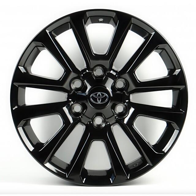 Литі диски Replica Toyota (TY578) R18 W7.5 PCD6x139.7 ET25 DIA106.1 (BK) Литі диски Replica Toyota (TY578) R18 W7.5 PCD6x139.7 ET25 DIA106.1 (BK)
