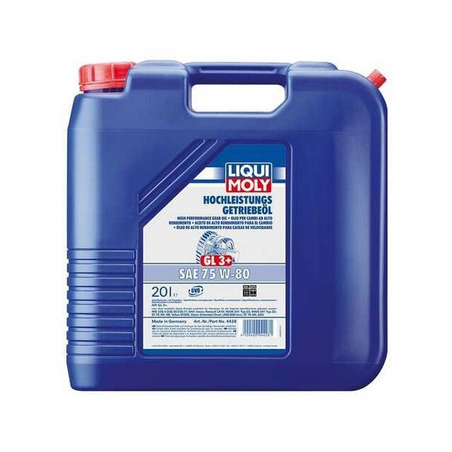 Трансмісійна олива Liqui Moly Hochleistungs-Getriebeoil GL3+ 75W-80 (20л.)-зображення-1