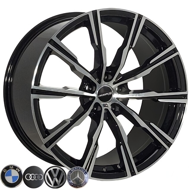 Литі диски Allante T1171 R20 W9.5 PCD5x112 ET35 DIA66.6 (BF)-зображення-1