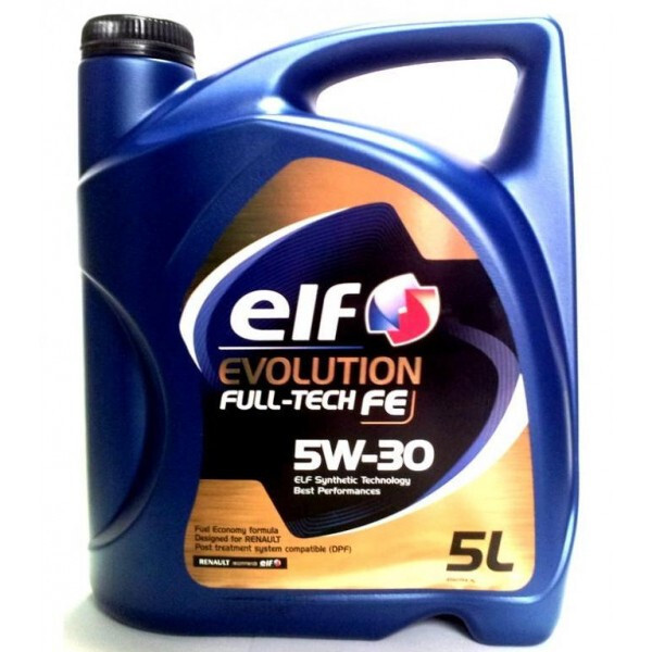 Моторне масло Elf Evolution Full-Tech FE ACEA C4 5W-30 (5л.)-зображення-1