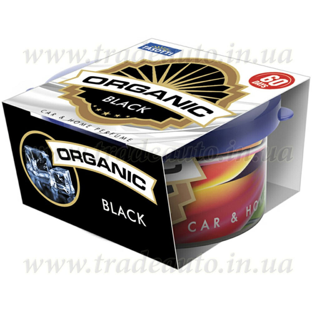 Ароматизатор консерва Tasotti Organic Black (Чорний) 42g