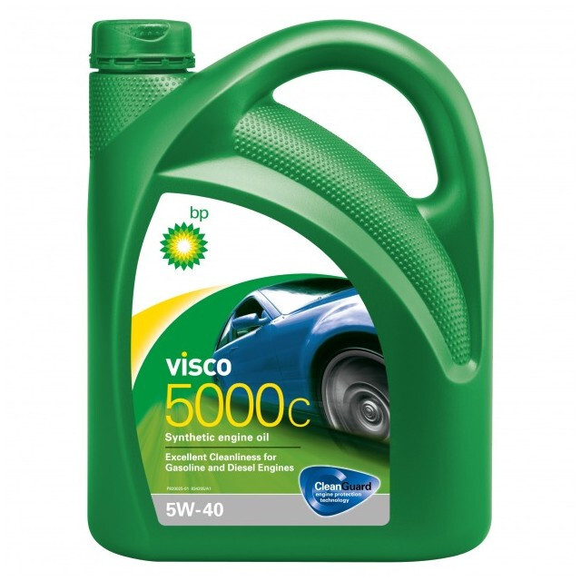 Моторна олива BP Visco 5000 C 5W-40 (4л.) Моторна олива BP Visco 5000 C 5W-40 (4л.)