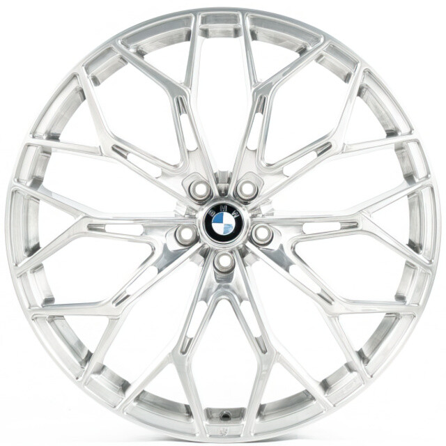 Литі диски WS Forged WS-012C R22 W10.5 PCD5x112 ET43 DIA66.6 (brushed silver)