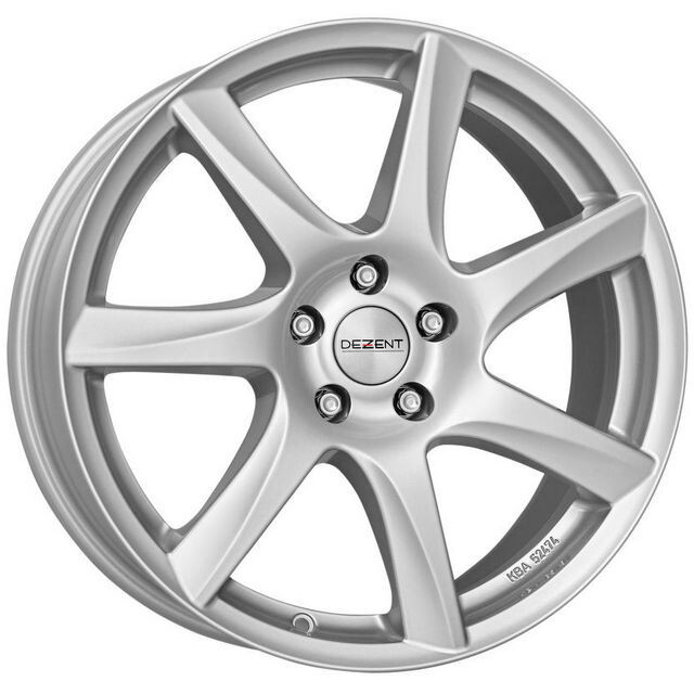 Литі диски Dezent TW R17 W7.5 PCD5x112 ET36 DIA66.6 (silver)-зображення-1