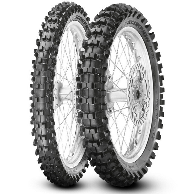 Літні шини Pirelli Scorpion MX Mid Soft 32 120/90 R19 66M-зображення-1