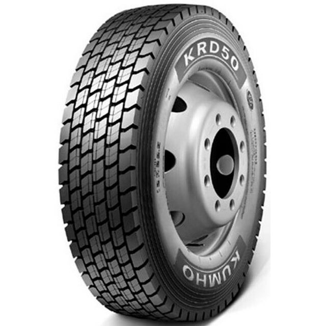 Вантажні шини Kumho KRD50 (ведуча) 295/60 R22.5 150/147K 16PR-зображення-1