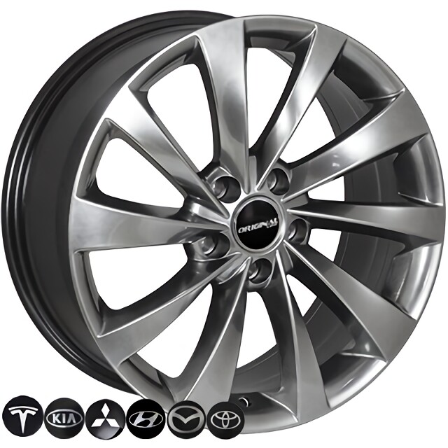 Литі диски ZW BK799 R18 W8 PCD5x114.3 ET35 DIA67.1 (HB)