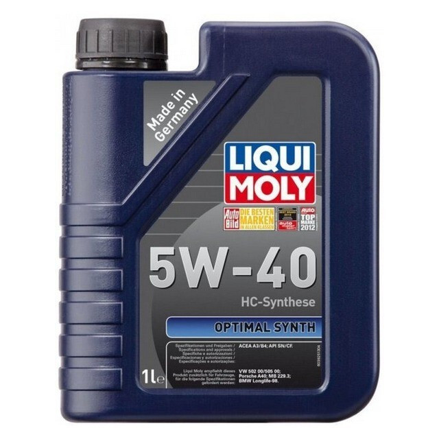 Олива моторна Liqui Moly Optimal SYNTH 5W-40 (Каністра 1л.)-зображення-1