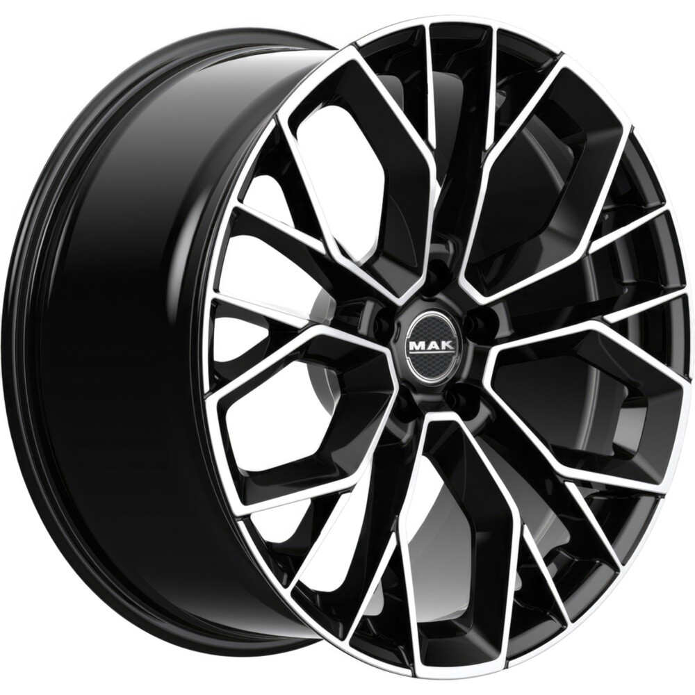 Литі диски Mak Stilo-D R21 W10 PCD5x112 ET19 DIA66.6 (black polished)