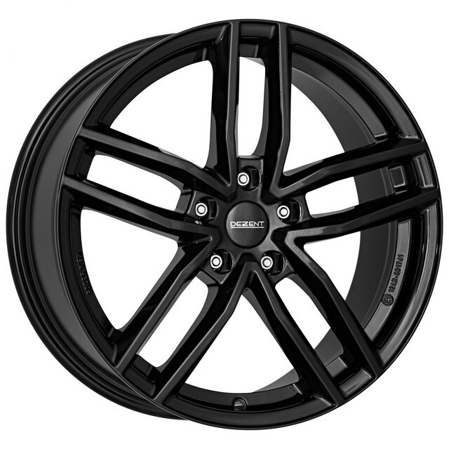 Литі диски Dezent TR R17 W7 PCD5x114.3 ET45 DIA67.1 (black)-зображення-1