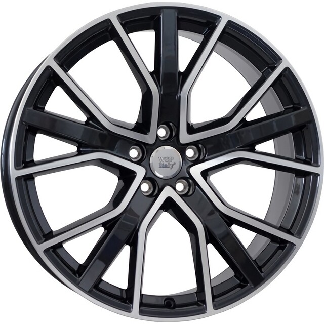 Литі диски WSP Italy Audi (W571) Alicudi R21 W8.5 PCD5x112 ET30 DIA66.6 (gloss black polished)