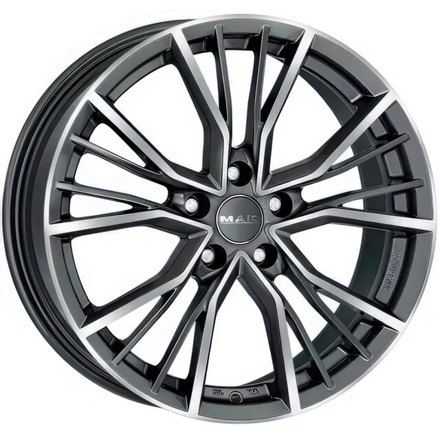 Литі диски Mak Union R19 W8.5 PCD5x112 ET20 DIA66.6 (gun metal mirror)