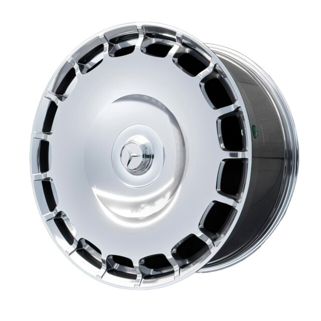 Ковані диски Replica Forged Mercedes (MR7218) R22 W10 PCD5x112 ET37 DIA66.56 (full polished)-зображення-1