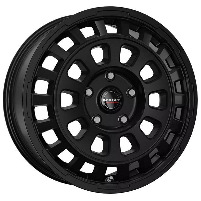 Литі диски Borbet CW7 R17 W7 PCD6x130 ET55 DIA84.1 (matt black)