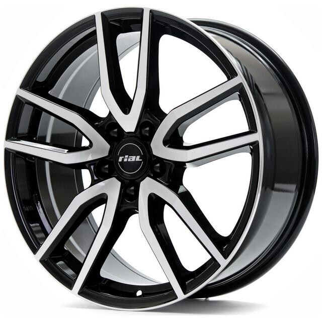 Литі диски Rial Torino R16 W6.5 PCD5x108 ET50 DIA63.4 (black polished)