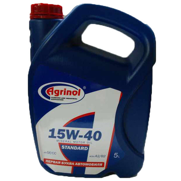 Моторне масло Agrinol Standard SF/CC 15W-40 (5л.)