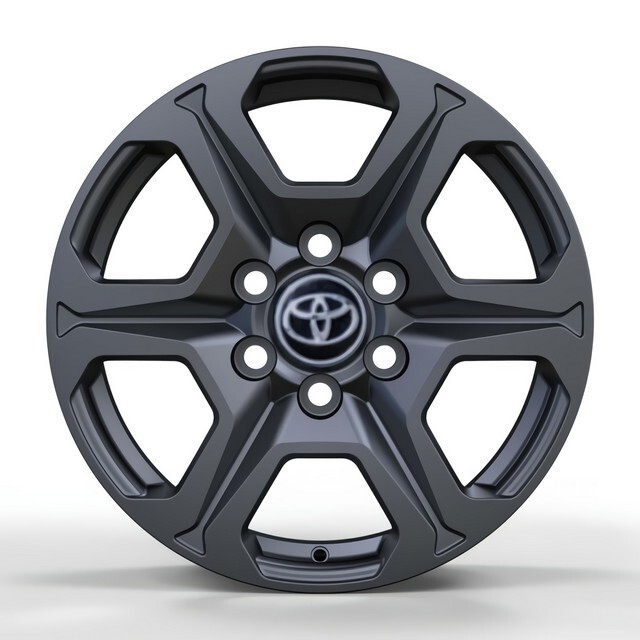 Литі диски Replica Toyota (TY2111398) R18 W8 PCD6x139.7 ET45 DIA95.1 (matt chrome grey)-зображення-12