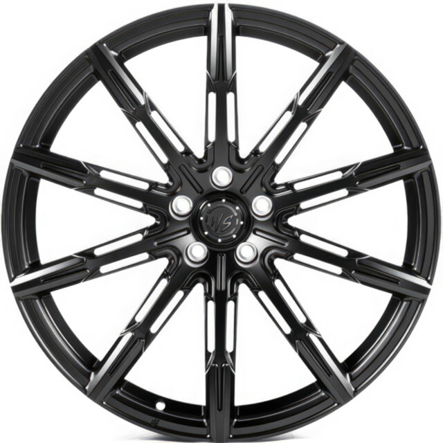 Литі диски WS Forged WS-069C R21 W10 PCD5x112 ET20 DIA66.6 (satin black)-зображення-1
