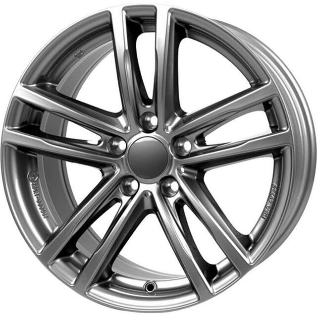 Литі диски Rial X10 R17 W7.5 PCD5x112 ET27 DIA66.1 (grey)