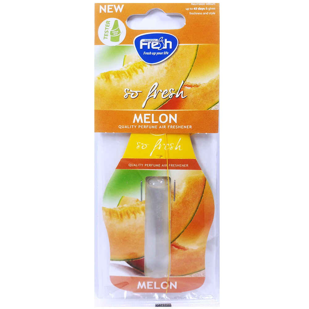 Рідкий Ароматизатор на дзеркало FreshWay So Fresh Ampule Melon (Диня) 4,5 ml-зображення-1