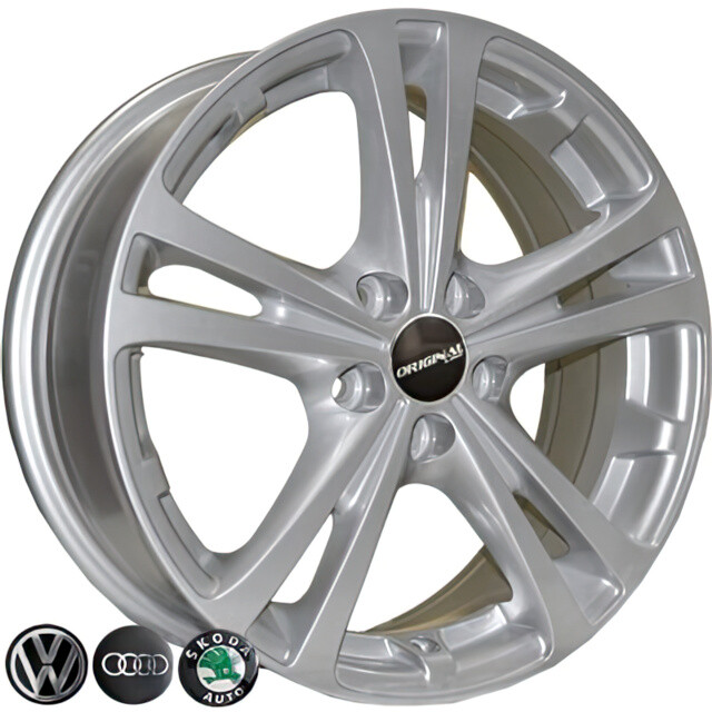 Литі диски TRW Z616 R16 W6.5 PCD5x100 ET42 DIA57.1 (silver)-зображення-1