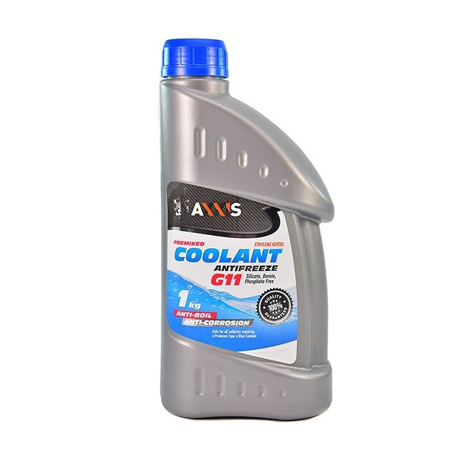 Антифриз AXXIS BLUE G11 Coolant Ready-Mix -36°C (синій) 1кг.-зображення-1