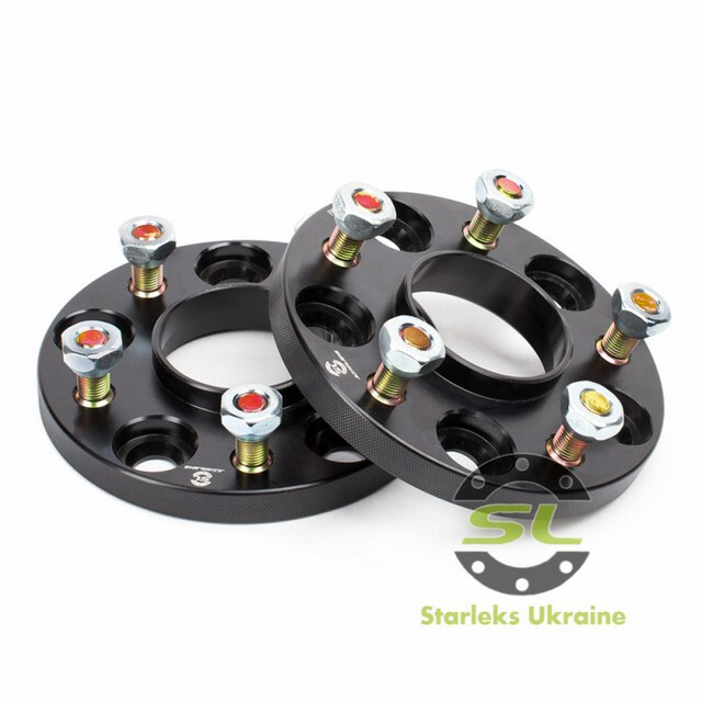 Автомобільне розширювальне кільце (Spacer) Starleks Н = 15 мм PCD5*114.3 DIA56.1 Футорка 12x1.25 Чорні