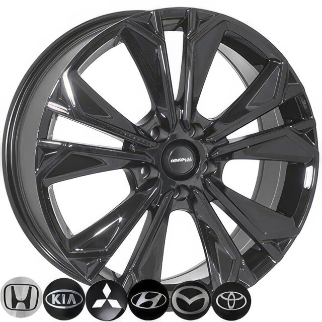 Литі диски ZW 1123 R19 W7.5 PCD5x114.3 ET35 DIA67.1 (BLK)