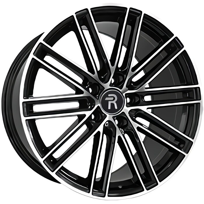 Литі диски Replica Porsche (PR21) R20 W11 PCD5x130 ET68 DIA71.6 (BKF)