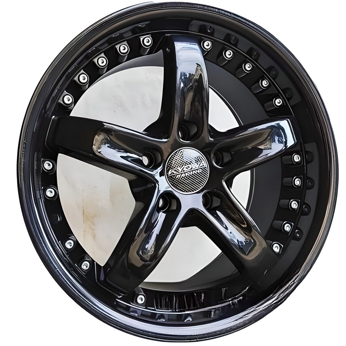 Литі диски Kyowa KR517 R17 W7.5 PCD5x114.3 ET42 DIA73.1 (gloss black)