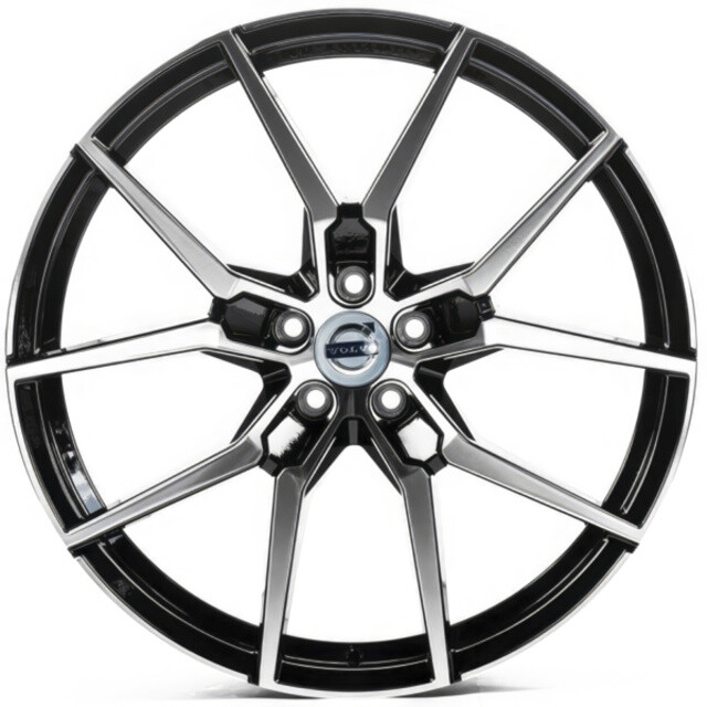 Volvo (V21826) gloss black machined face Литі диски Replica Volvo (V21826) R21 W9 PCD5x108 ET38.5 DIA63.3 (gloss black machined face)