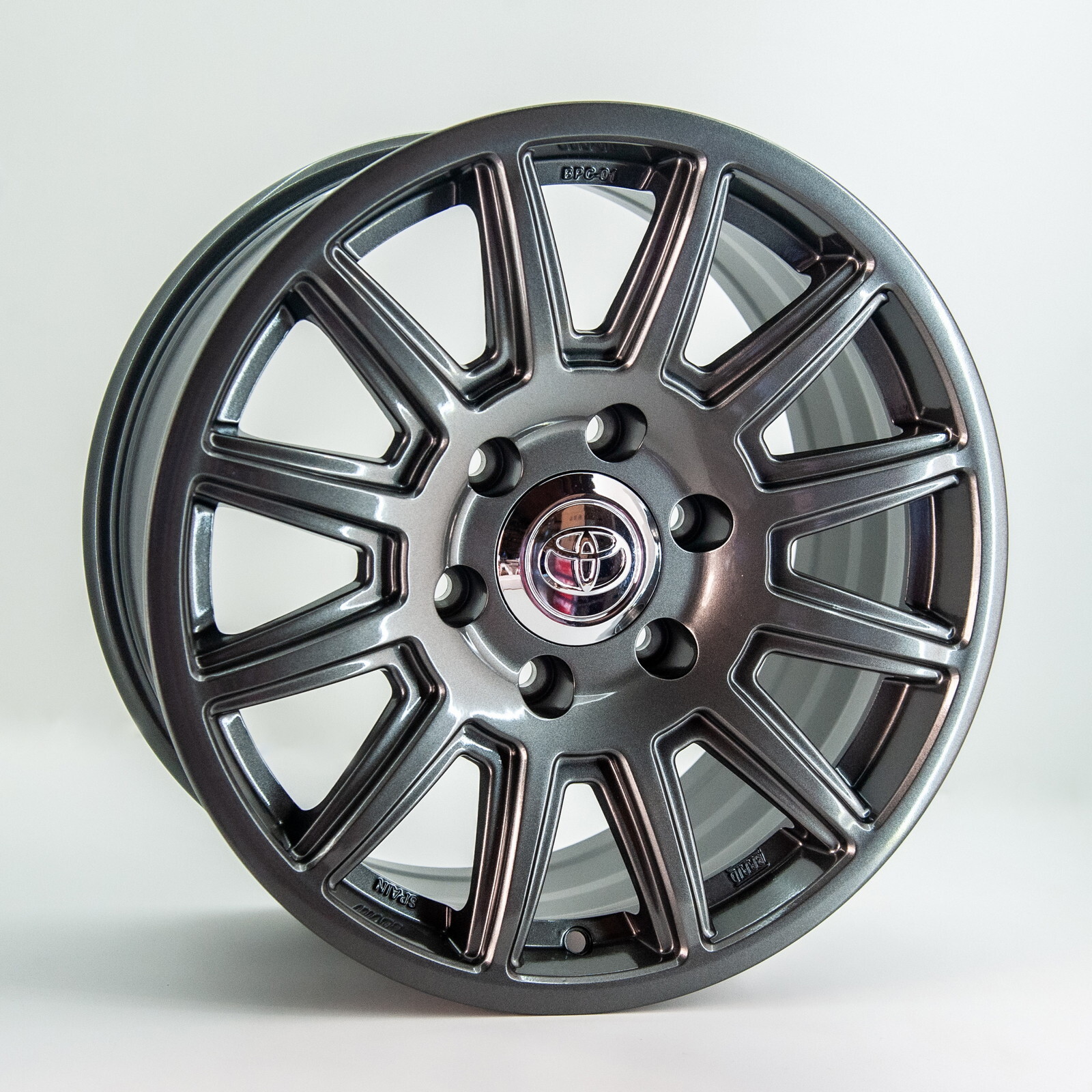 Литі диски GT 177174 R17 W8 PCD6x139.7 ET25 DIA95.1 (GR) Литі диски GT 177174 R17 W8 PCD6x139.7 ET25 DIA95.1 (GR)