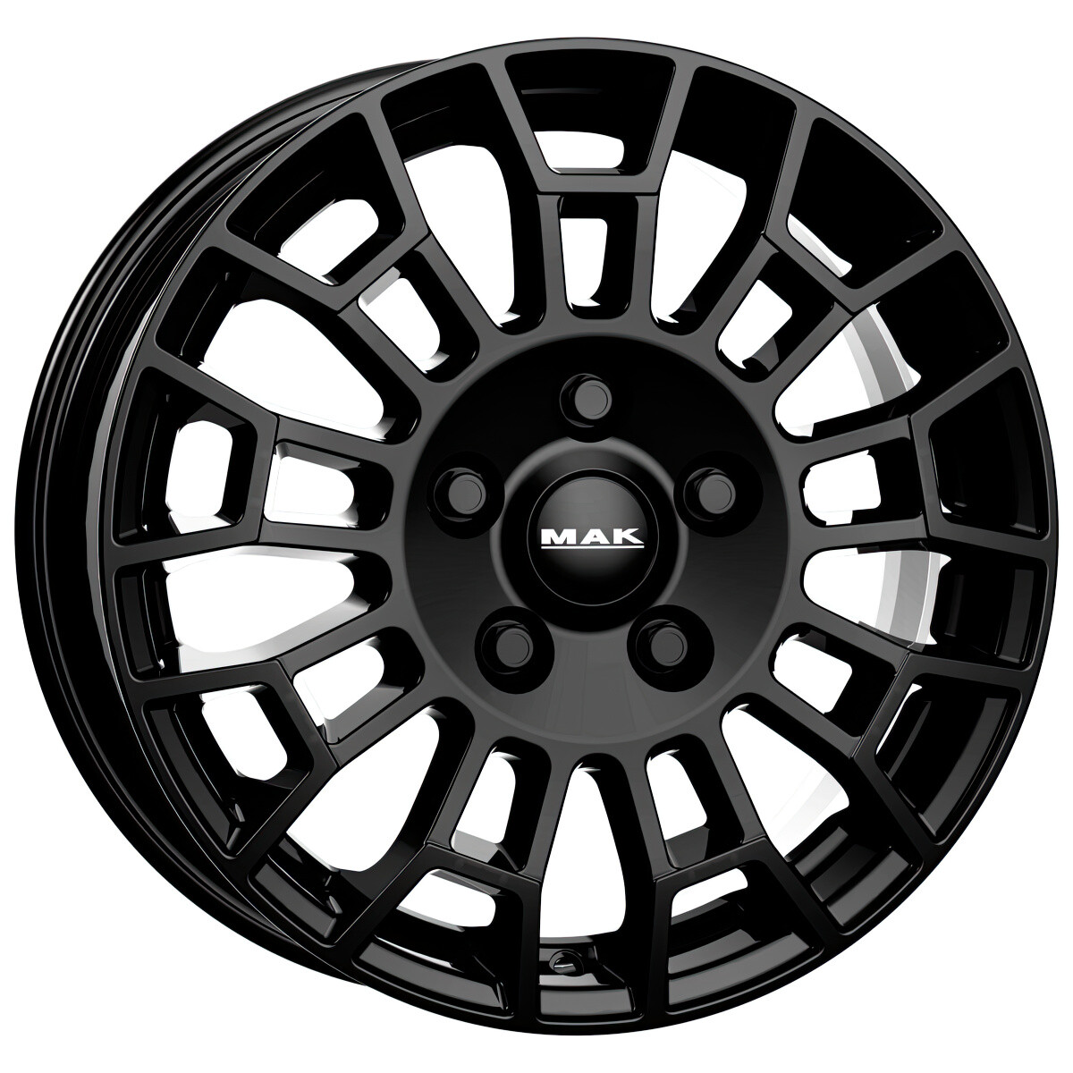 Литі диски Mak Nomad R17 W7 PCD6x120 ET50 DIA74.5 (gloss black)-зображення-1