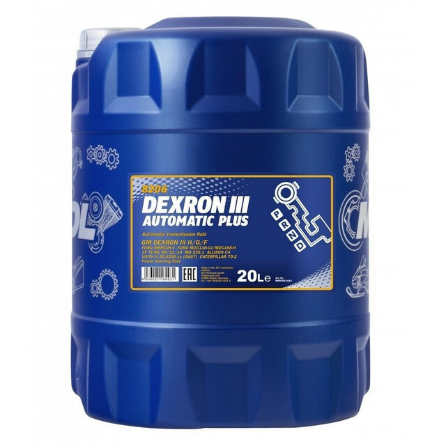 Трансмісійна олива Mannol Automatic Plus ATF Dexron III (20л.)