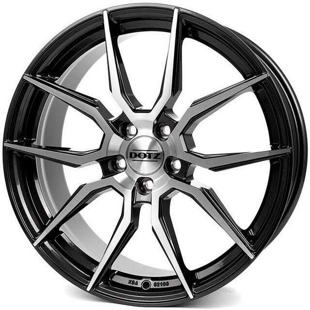 Литі диски Dotz Misano R19 W9.5 PCD5x112 ET44 DIA70.1 (gun metal polished)-зображення-1