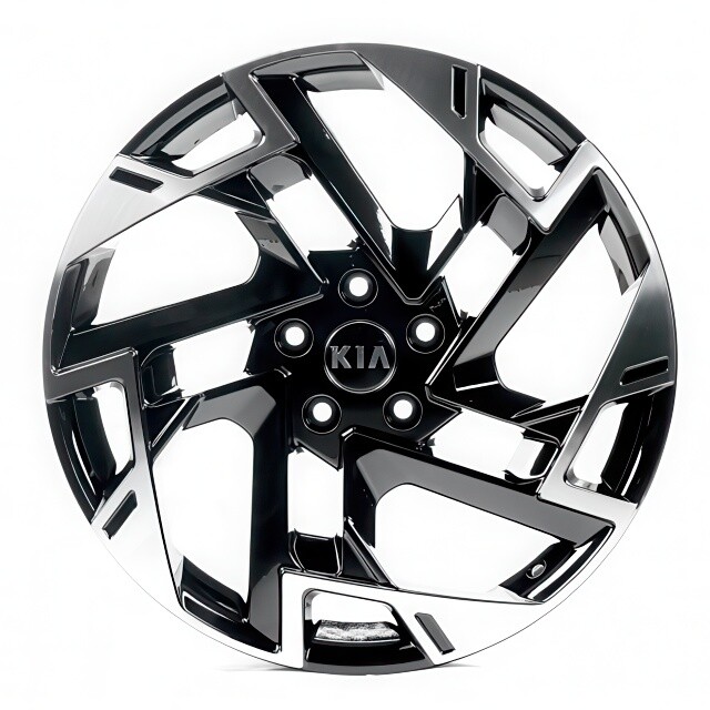 Литі диски Replica Kia (KI1927) R19 W7.5 PCD5x114.3 ET51 DIA67.1 (gloss black machined face)
