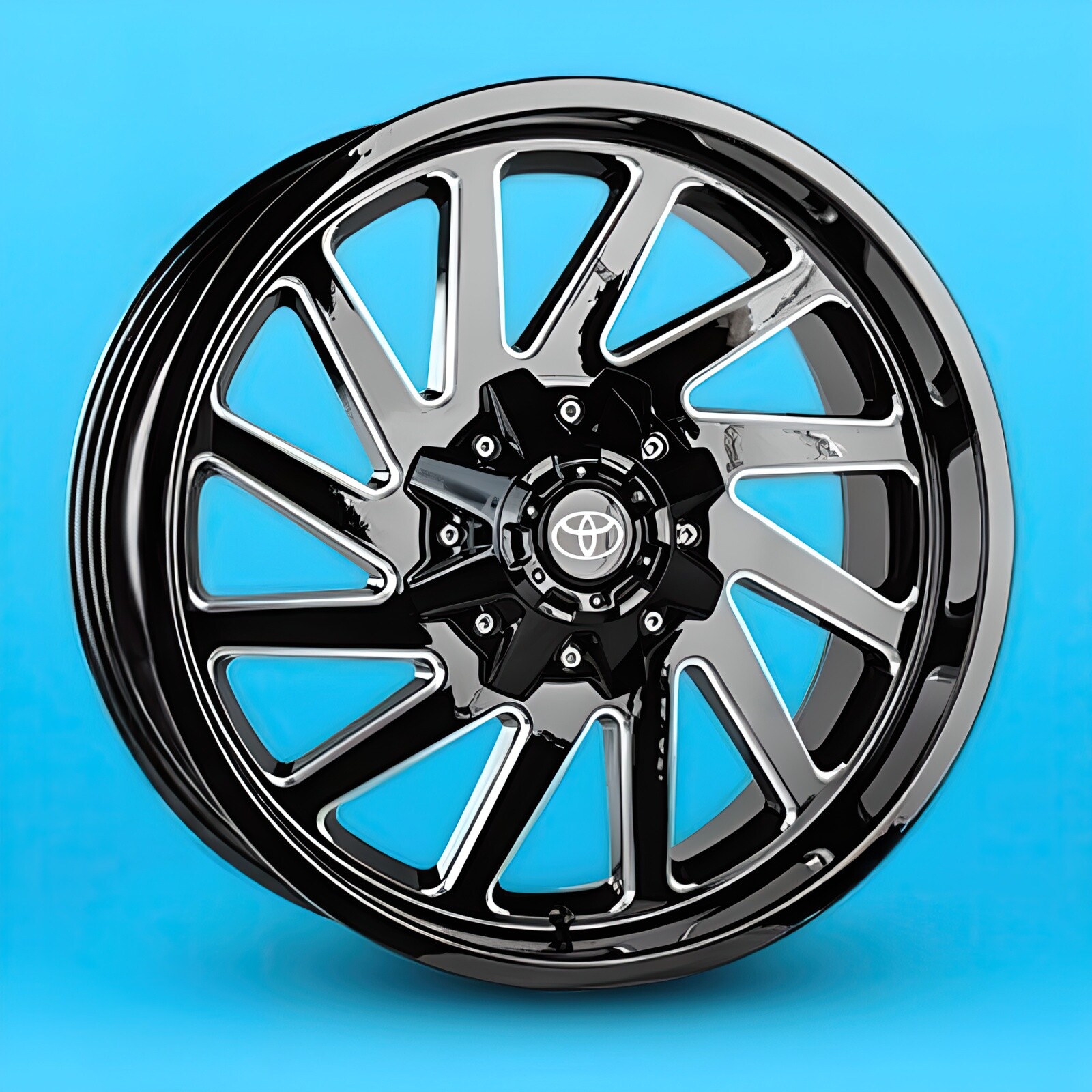 Литі диски Replica Toyota (JT1627) R20 W9 PCD6x139.7 ET20 DIA110.1 (back milling) Литі диски Replica Toyota (JT1627) R20 W9 PCD6x139.7 ET20 DIA110.1 (back milling)