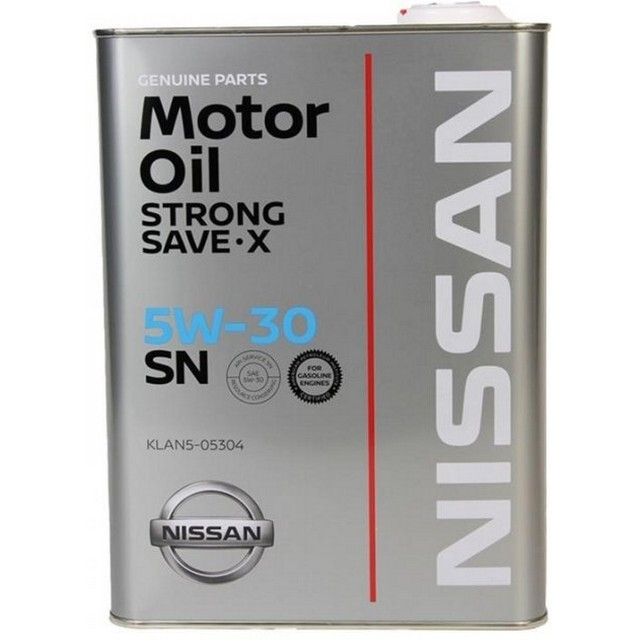 Моторне масло Nissan SN Strong Save X 5W-30 (Japan) (4л.)-зображення-1