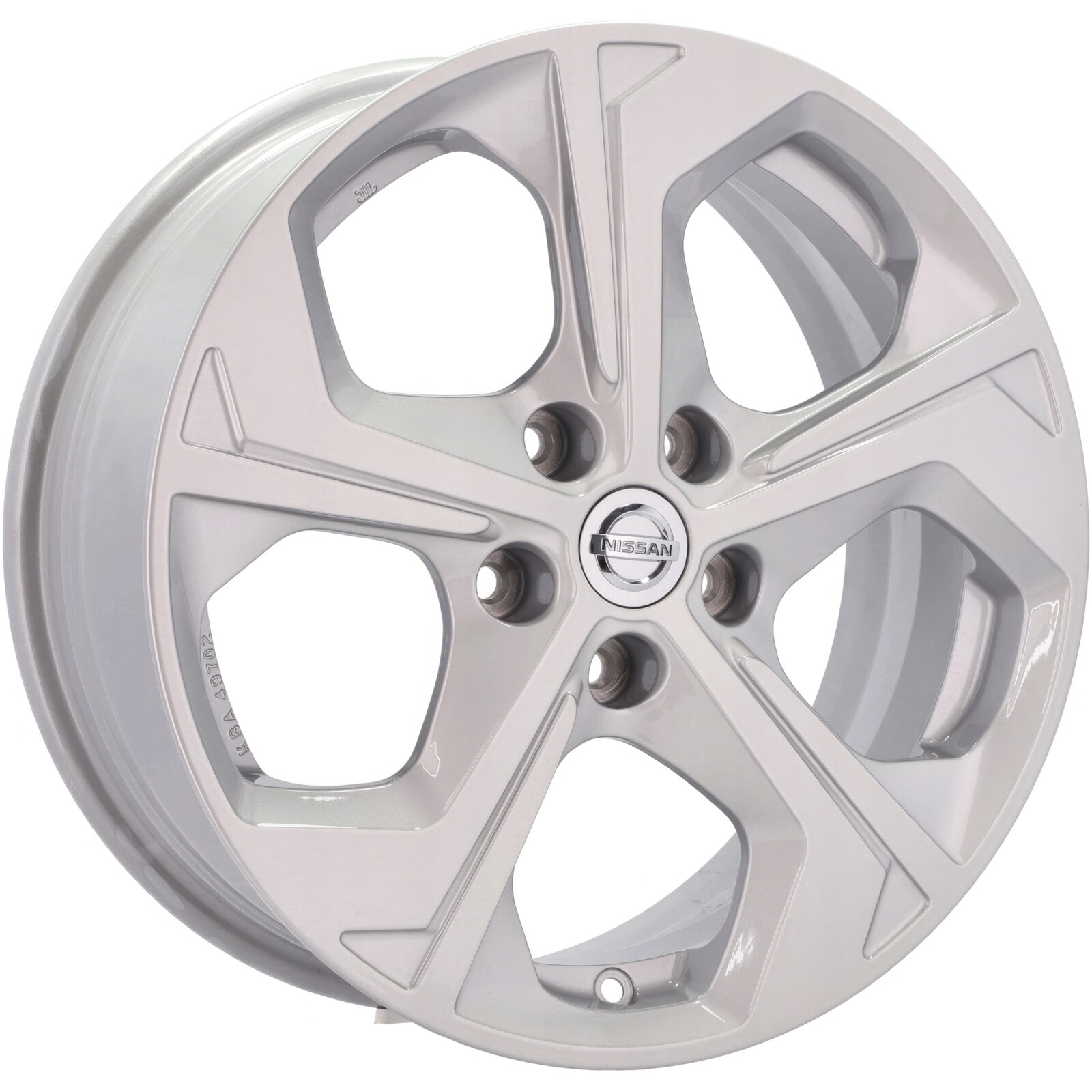 Литі диски Replica Nissan (NS5) R17 W8 PCD6x139.7 ET10 DIA110.1 (silver)