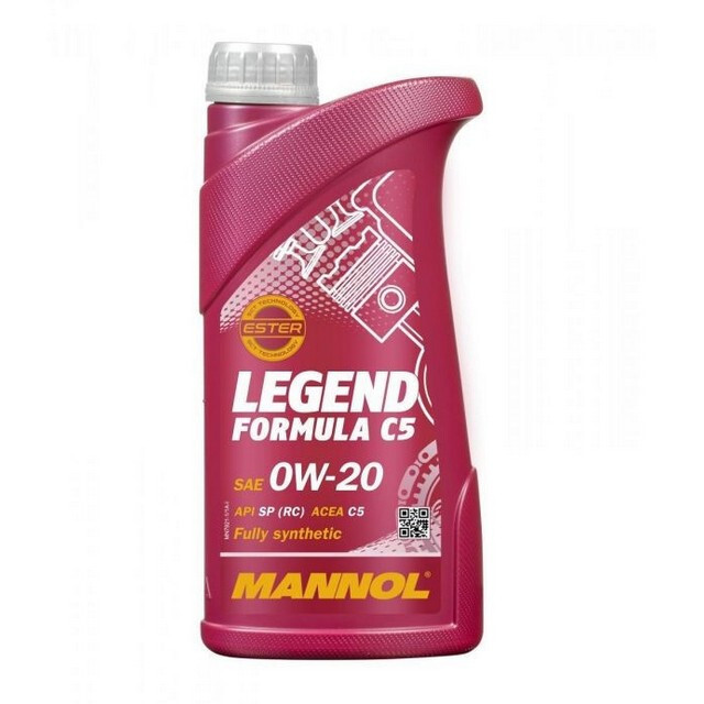 Моторна олива Mannol 0W-20 LEGEND FORMULA C5 (1л.)